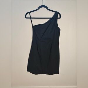 GAP Black One-Shoulder Dress